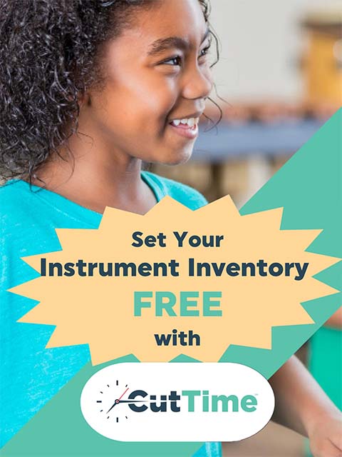 Set Your Musical Instrument Inventory Free with CutTime